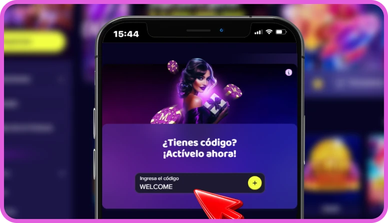 Campo de entrada de código promocional