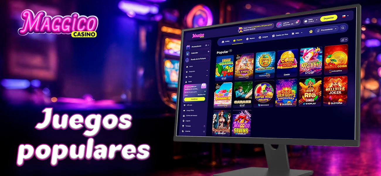 Juegos destacados en la plataforma online