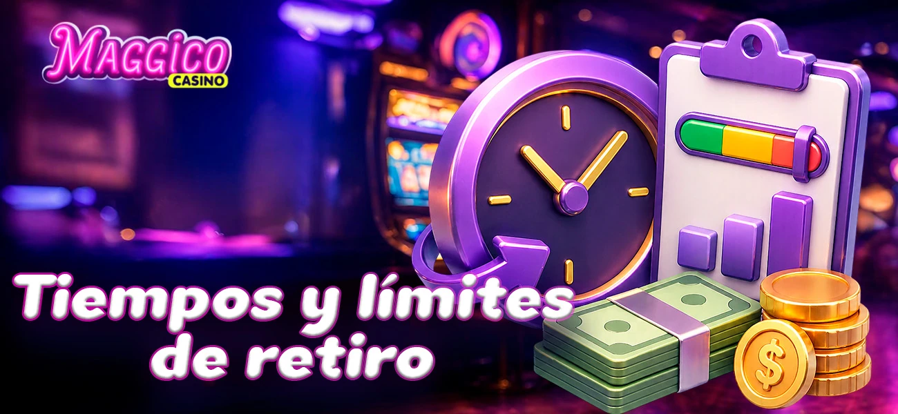 Plazos y límites de retiro disponibles
